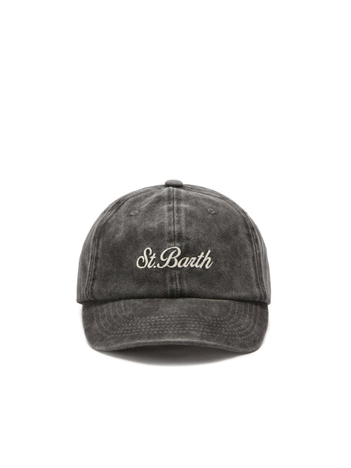 MC2 Saint barth cappellino DAVIS con visiera da uomo grigio