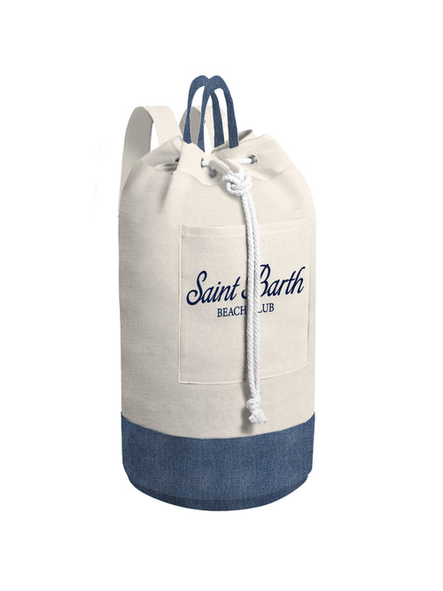 MC2 Saint barth zaino beach backpack da uomo bianco