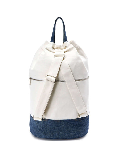 MC2 Saint barth zaino beach backpack da uomo bianco