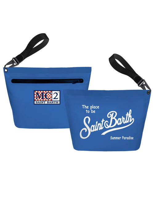 MC2 Saint barth Aline Water-resistant pochette da uomo azzurro