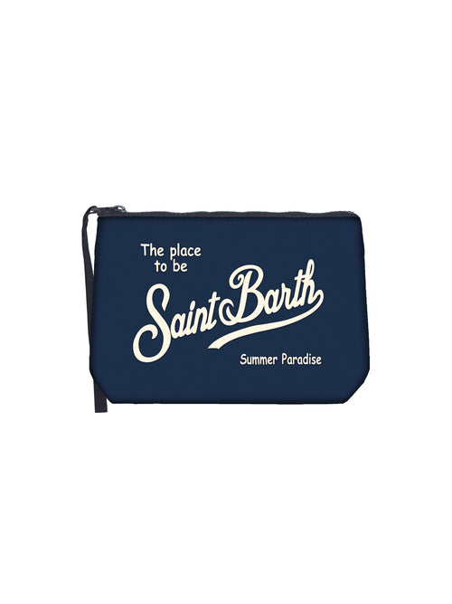MC2 Saint barth pochette ALINE in nylon da uomo blue navy