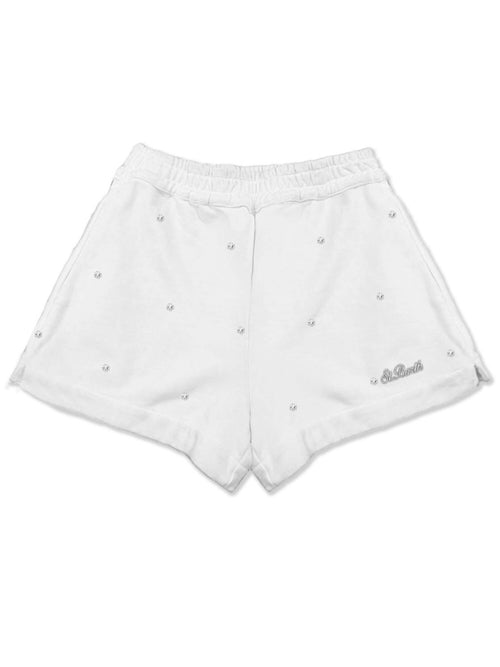 MC2 Saint barth short pants da donna bianco