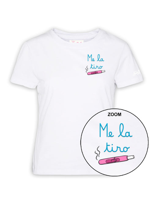 MC2 Saint barth EMILIE T-shirt da donna bianco