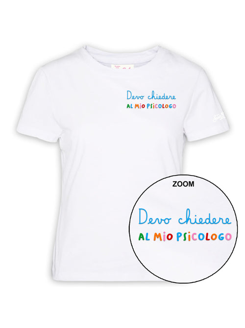 MC2 Saint barth EMILIE T-shirt da donna bianco