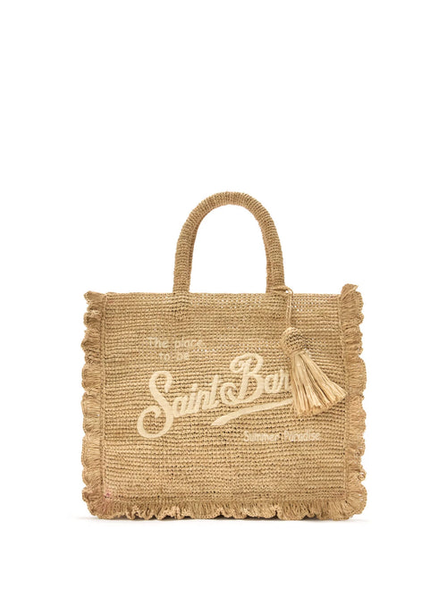 MC2 Saint barth borsa in raffia da donna