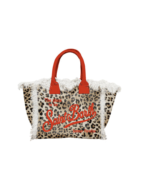MC2 Saint Barth Borsa a mano COLETTE da donna sand leopard