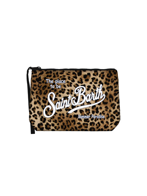 MC2 Saint barth ALINE pochette da donna leopard