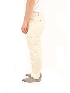 Santaniello IRNO pantaloni da uomo bianco