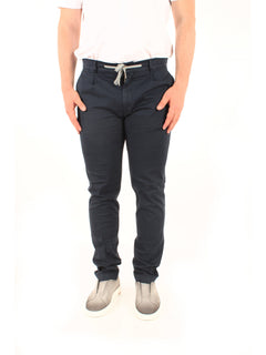 Berwich SPIAGGIA pantalone da uomo navy
