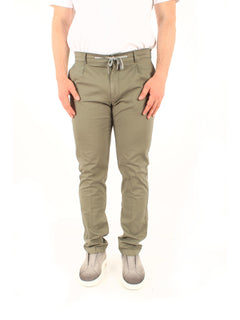 Berwich SPIAGGIA pantalone da uomo verde