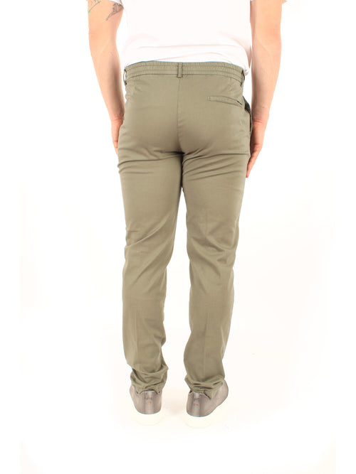 Berwich SPIAGGIA pantalone da uomo verde