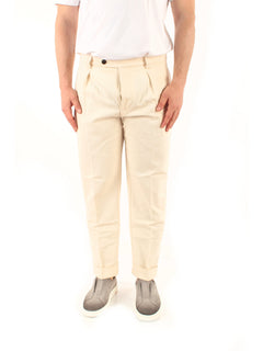 Berwich CHIAIA pantalone da uomo ecru