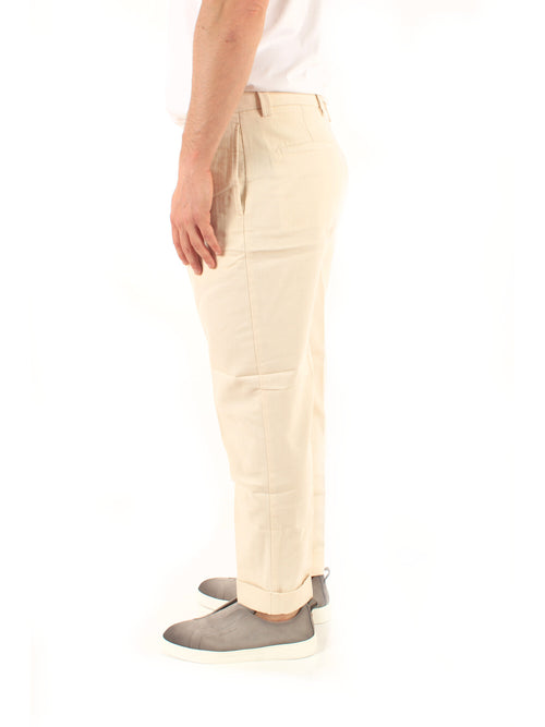 Berwich CHIAIA pantalone da uomo ecru