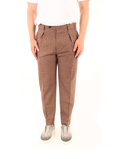 Berwich CHIAIA pantalone da uomo tobacco