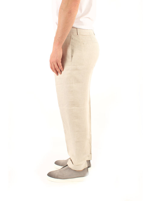 Berwich CHIAIA pantalone da uomo light beige