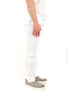 Berwich CHIAIA pantalone da uomo white