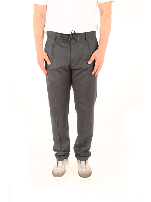 Berwich SPIAGGIA pantalone da uomo smoke