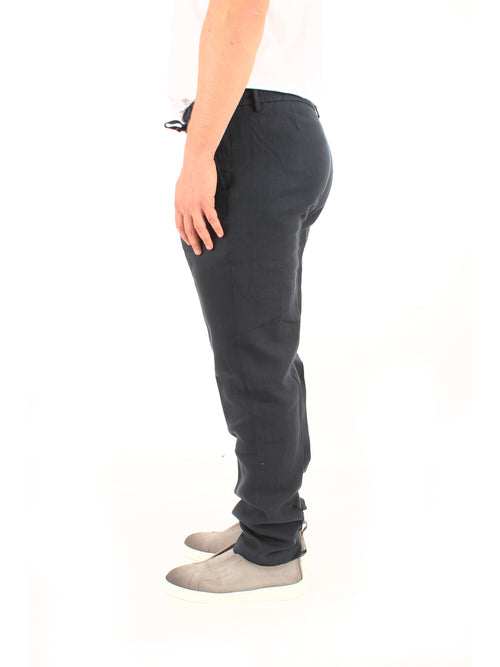 Berwich CHIAIA pantalone da uomo navy