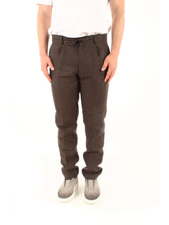 Berwich CHIAIA pantalone da uomo dark brown