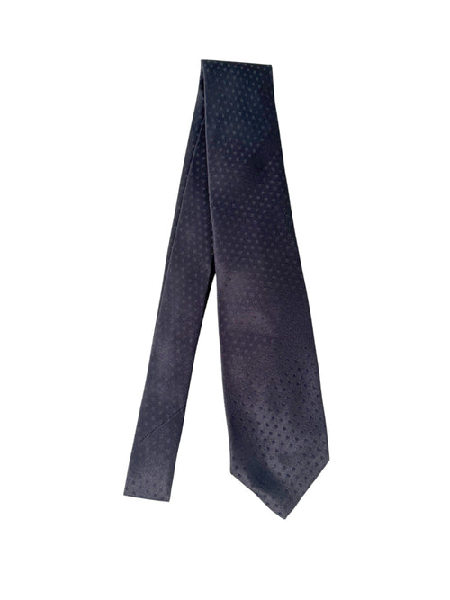 Barba cravatta 7 pieghe da uomo blu