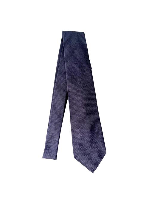 Barba cravatta 7 pieghe da uomo blu