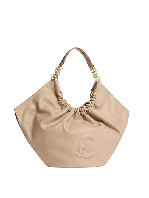 Coccinelle borsa smash large borsa in pelle da donna sandshell