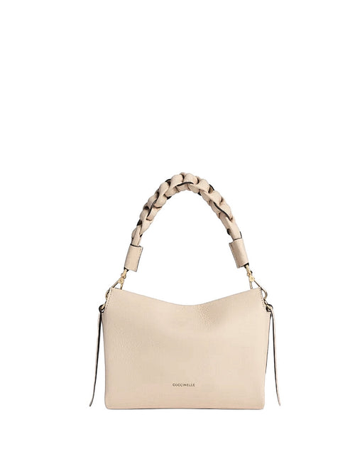 Coccinelle Boheme small borsa da donna cognac/pearl