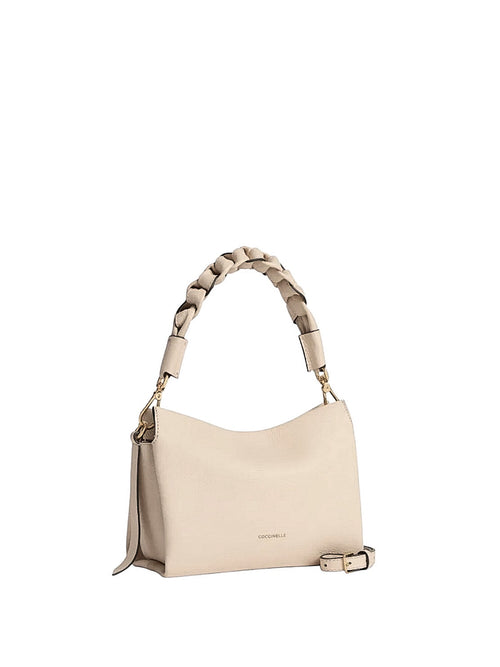 Coccinelle Boheme small borsa da donna cognac/pearl