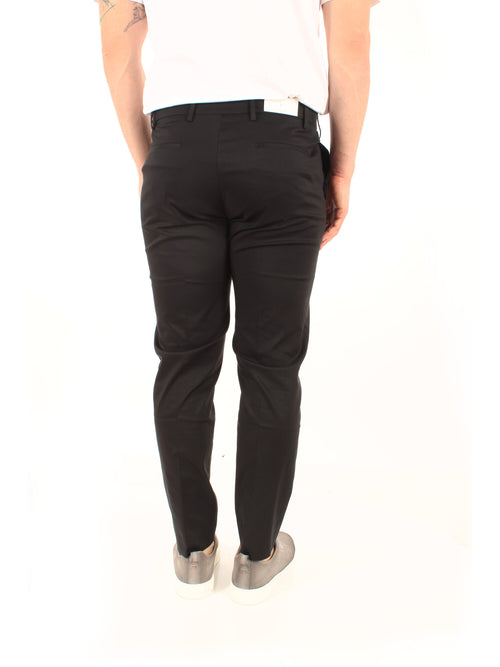 Michael Coal MC-BRAD pantalone da uomo nero