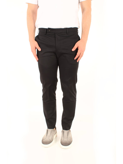 Michael Coal MC-BRAD pantalone da uomo nero