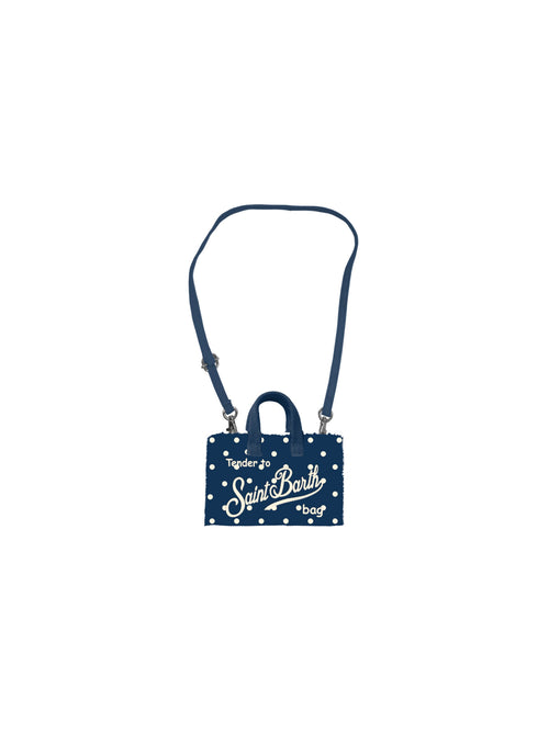 MC2 Saint barth Phone bag da donna blu