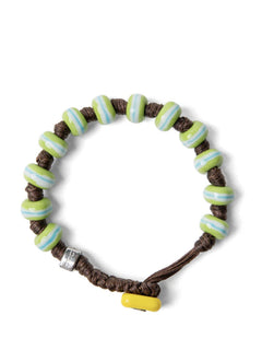 Aua bracciale vetro MARRONE/VERDE unisex, SOVERATO