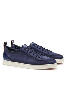 Santoni Sneaker Off-duty in nabuk da uomo blu