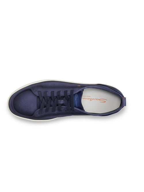 Santoni Sneaker Off-duty in nabuk da uomo blu