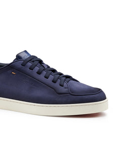 Santoni Sneaker Off-duty in nabuk da uomo blu