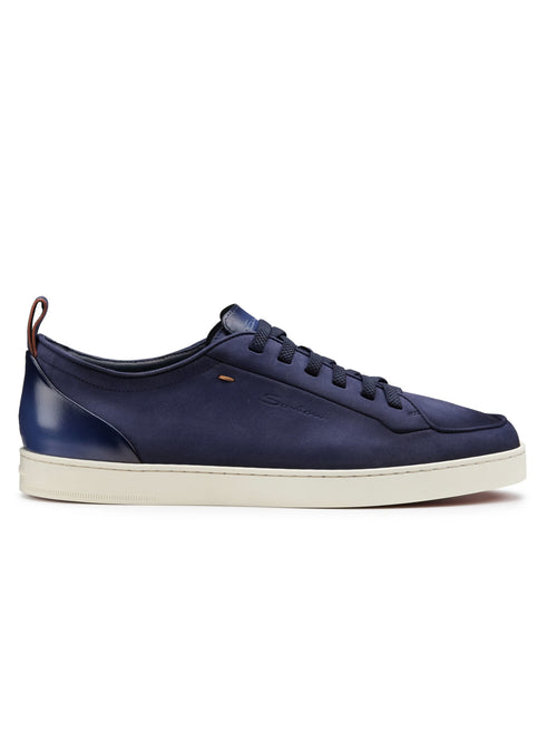 Santoni Sneaker Off-duty in nabuk da uomo blu