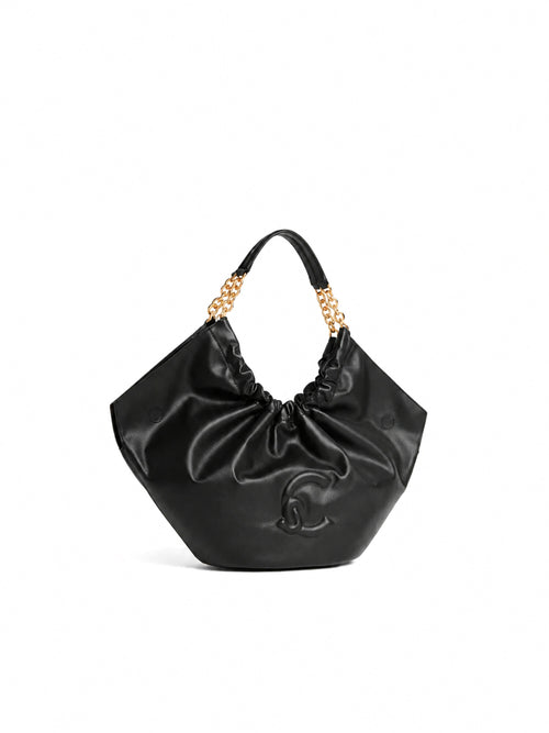 Coccinelle borsa Smash medium in pelle noir da donna