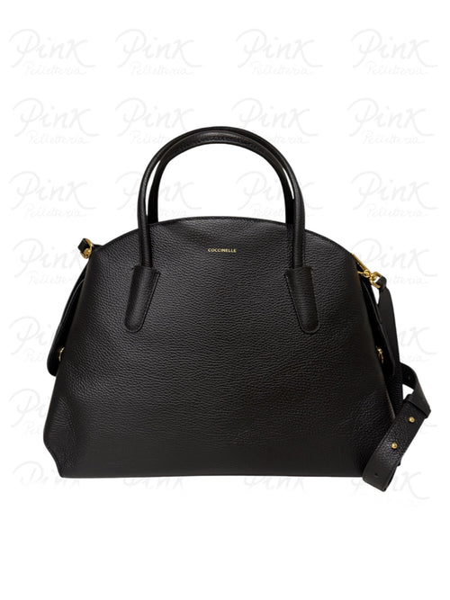 Coccinelle borsa Tylde soft large in pelle da donna nero