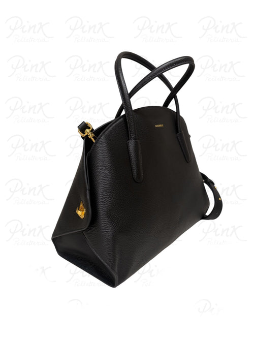 Coccinelle borsa Tylde soft large in pelle da donna nero