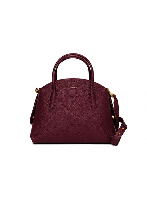 Coccinelle borsa Tylde soft medium in pelle da donna berry