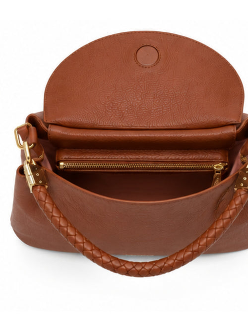 Coccinelle Tiggy medium da donna cognac