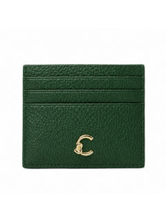 Coccinelle portacarte C-me in pelle da donna garden green