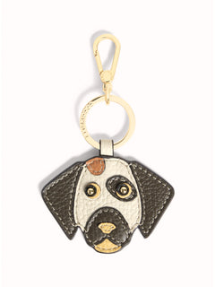 Coccinelle Dog Patch portachiavi da donna multicolor
