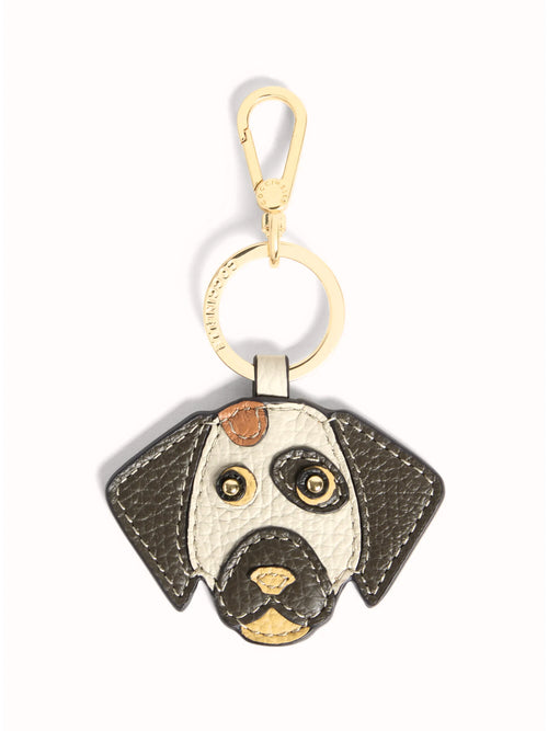 Coccinelle Dog Patch portachiavi da donna multicolor