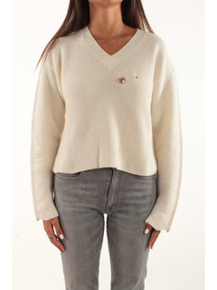 Twinset pull da donna madreperla