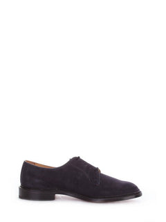 Tricker's Robert scarpa derby stringata casual da uomo blu, Robert
