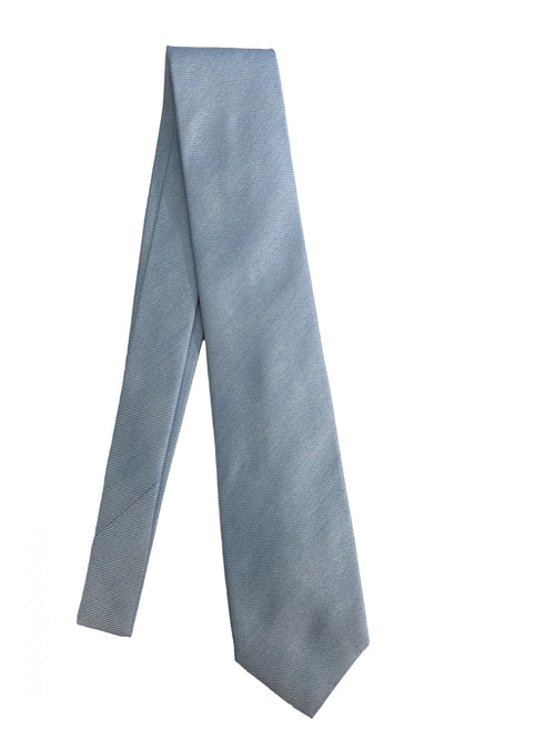 Barba cravatta 7 pieghe da uomo azzurro