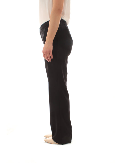 Persona By Marina Rinaldi RACHELE pantaloni in fluido stretch da donna nero