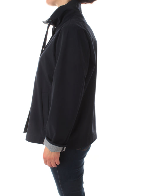 Persona By Marina Rinaldi TECNICA impermeabile da donna blu/grigio