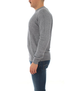 Tagliatore GORAN maglia in misto lino e cotone da uomo blu
